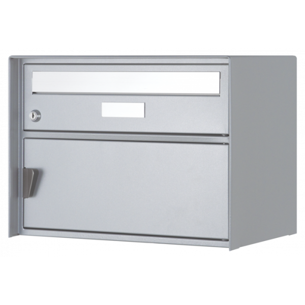 Huber Briefkasten Genève Weissaluminium